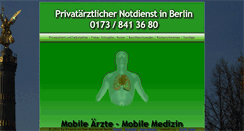 Desktop Screenshot of privatnotarztberlin.de